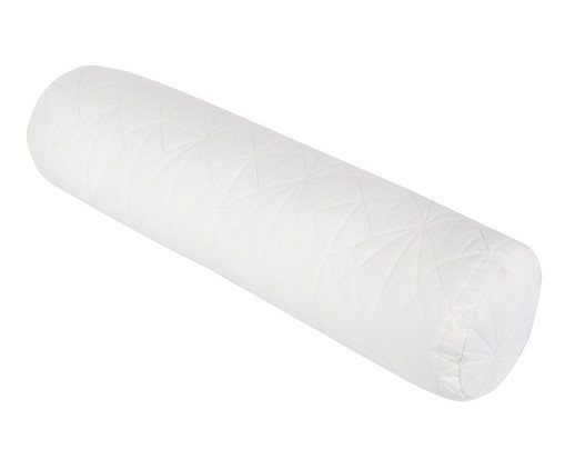 Protetor para Berço Rolinho Matê Branco - 130 x 12 cm, BRANCO | WestwingNow