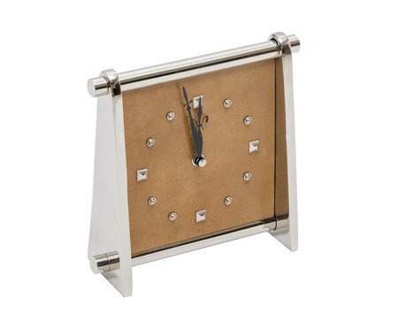 Relógio em Couro Simple Manor Marrom Claro | Westwing