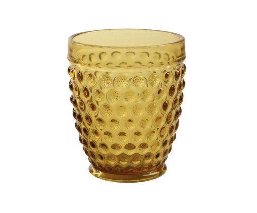 Copo Hobnail Âmbar, Âmbar | WestwingNow