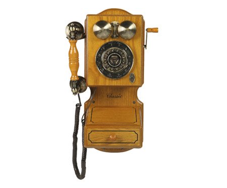 Telefone Classic Bell Amarelo | Westwing