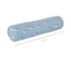 Protetor para Berço Rolinho  Pontinhos Azul - 46 x 12 cm, AZUL | WestwingNow