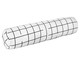 Protetor para Berço Rolinho  Grid Preto E Branco - 46 x 12 cm, PRETO E BRANCO | WestwingNow