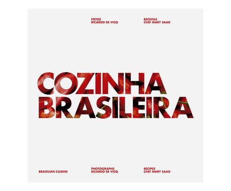 Livro em Capa Dura 'Cozinha Brasileira'