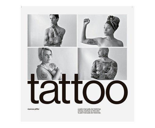Livro em Capa Dura 'Tattoo', Colorido | WestwingNow