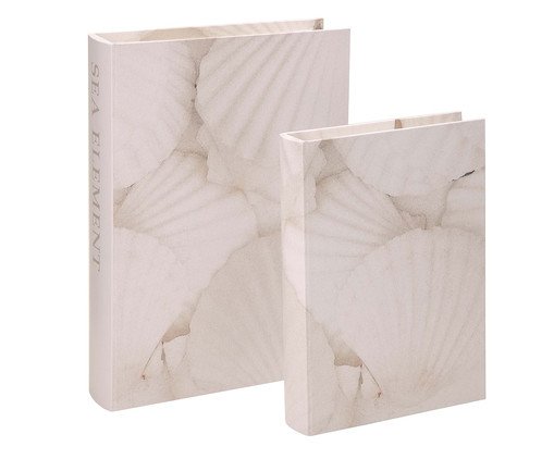 Jogo de Book Boxes Greccio, Natural | WestwingNow