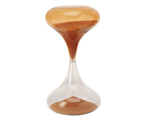 Ampulheta Dora 30 Minutos, Marrom | WestwingNow