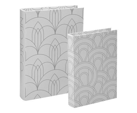Jogo de Book Boxes Polezaproco Azul | Westwing