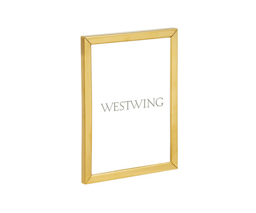 Porta Retrato Arantar I, Dourado | WestwingNow