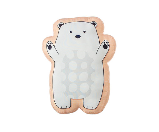 Almofada Ursos Urso Laranja, Branco e Laranja | WestwingNow