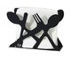 Porta Guardanapo Gourmet Preto, Natural | WestwingNow