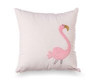 Almofada Flamingo Bordada Flamingo | WestwingNow