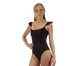 Body Banana Rosa Babados Afrodite Preto, Preto | WestwingNow