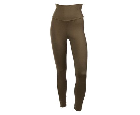 Calça Legging Basic Color High Tech Verde Militar | WestwingNow