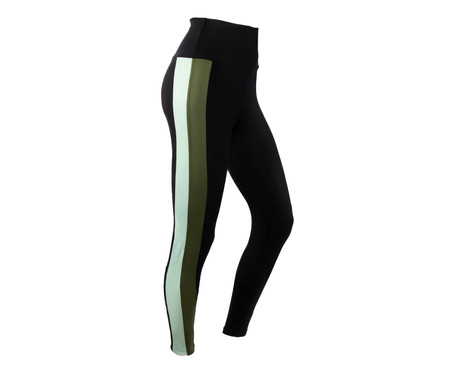 Calça Legging Damian Listra Lateral Preta