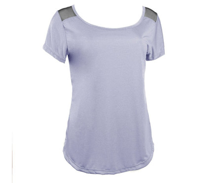 Camiseta Air Shoulder UV50+ Azul Jeans