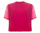 Camiseta Cropped Moletinho Tela Vermelho, Vermelho | WestwingNow