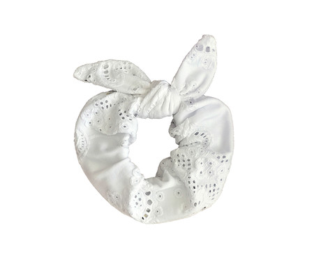 Scrunchie Color Trend Laise Branco - Único | WestwingNow