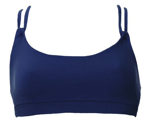 Top Esportivo Strappy Color Azul Marinho, Azul | WestwingNow