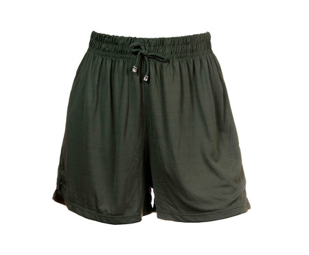 Short Esportivo Banana Rosa Dry Fit Verde Militar | WestwingNow