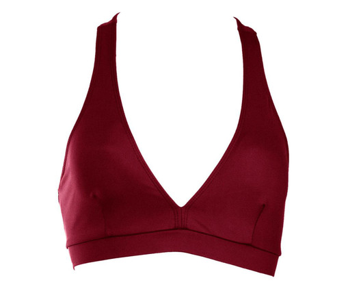 Top V Esportivo Nadador Bojo Vinho Merlot, Vermelho | WestwingNow