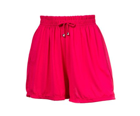 Short Esportivo Banana Rosa Dry Fit Pink Neon