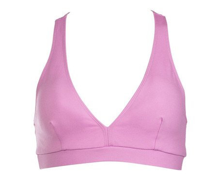 Top V Esportivo Nadador Bojo Rosa Candy