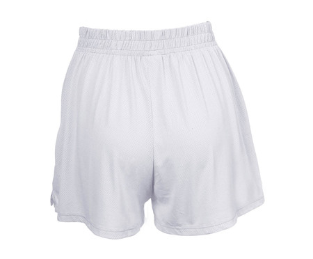 Short Esportivo Banana Rosa Dry Fit Branco | WestwingNow