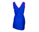 Vestido Beach Tennis Banana Rosa Azul Royal, Azul | WestwingNow