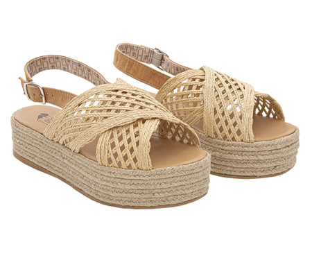 Flatform Palha Natural Fortunato | WestwingNow