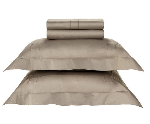 Jogo de Lençol Vernazza Macchiato e Branco 300 Fios, Colorido | WestwingNow