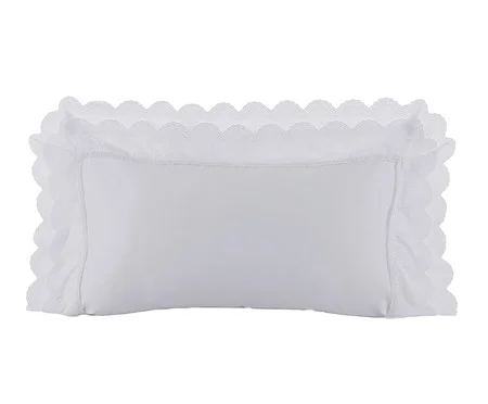 Fronha Romanza Branco 300 Fios | Westwing