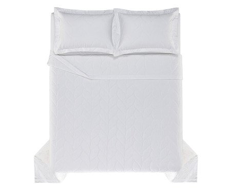 Jogo de Cobre-Leito Piaceri Branco 300 Fios | Westwing