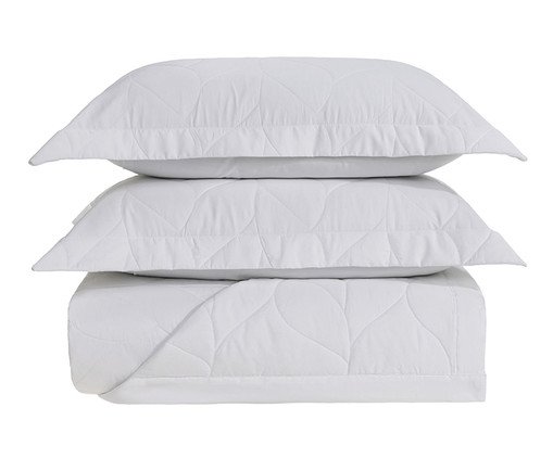 Jogo de Cobre-Leito Piaceri Branco 300 Fios, Branco | WestwingNow