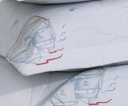 Jogo de Cobre-Leito Caravella Branco 200 Fios | Westwing