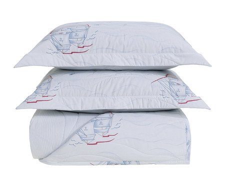 Jogo de Cobre-Leito Caravella Branco 200 Fios | Westwing