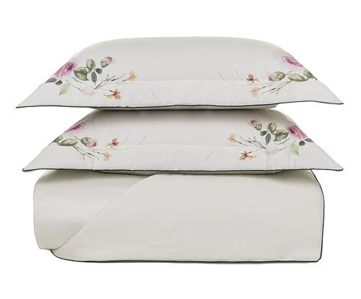 Jogo De Cobre-Leito Rosette Colorido 300 Fios, Colorido | WestwingNow