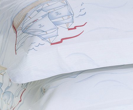 Edredom Estampado Infantil Caravella 200 Fios | Westwing