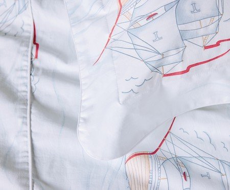 Edredom Estampado Infantil Caravella 200 Fios | Westwing