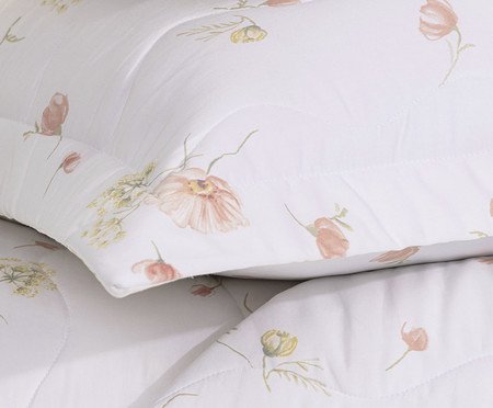 Jogo de Cobre-Leito Estampado Infiorata 300 Fios | Westwing