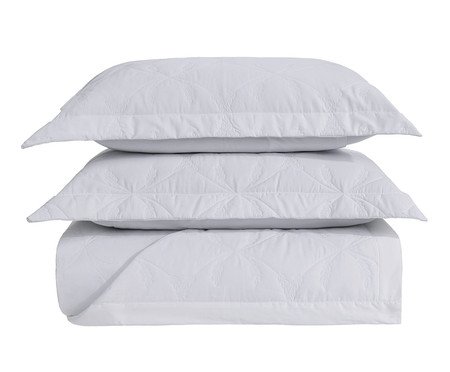 Jogo de Cobre-Leito Romanza Branco 300 Fios