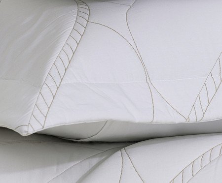 Jogo de Cobre-Leito Figoli Branco 200 Fios | Westwing