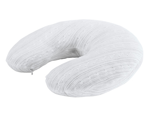 Almofada de Amamentação Nina - Branco, Branco | WestwingNow