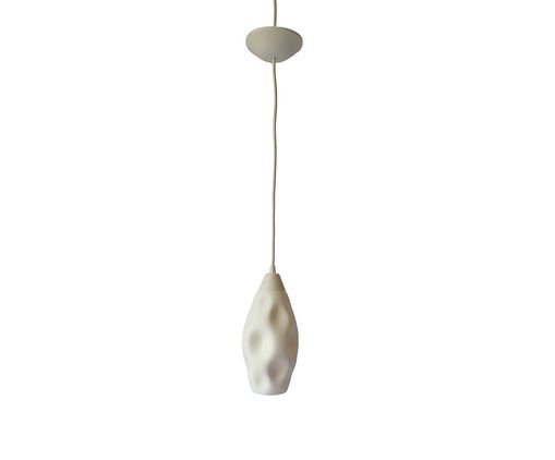 Pendente Amasso IV com Cabo Branco e Cúpula Branca, white | WestwingNow