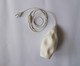 Arandela Amasso IV com Cabo Branco e Cúpula Branca, white | WestwingNow