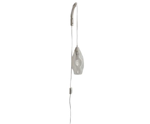 Arandela Amasso IV com Cabo Branco e Cúpula Translúcida, white | WestwingNow