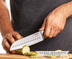 Faca para Fatiar em Inox Santoku Infinity, Preto | WestwingNow