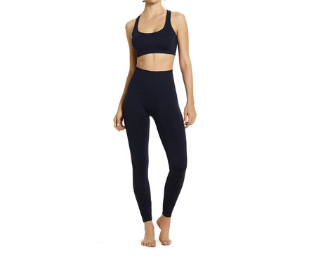 Calça Legging Fitness Básica Marinho