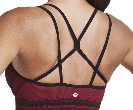 Top Fitness Stripes com Bojo Cereja | Westwing