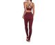 Top Fitness Stripes com Bojo Cereja, Vermelho | WestwingNow