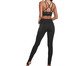 Top Fitness Stripes com Bojo Verde Militar, Colorido | WestwingNow